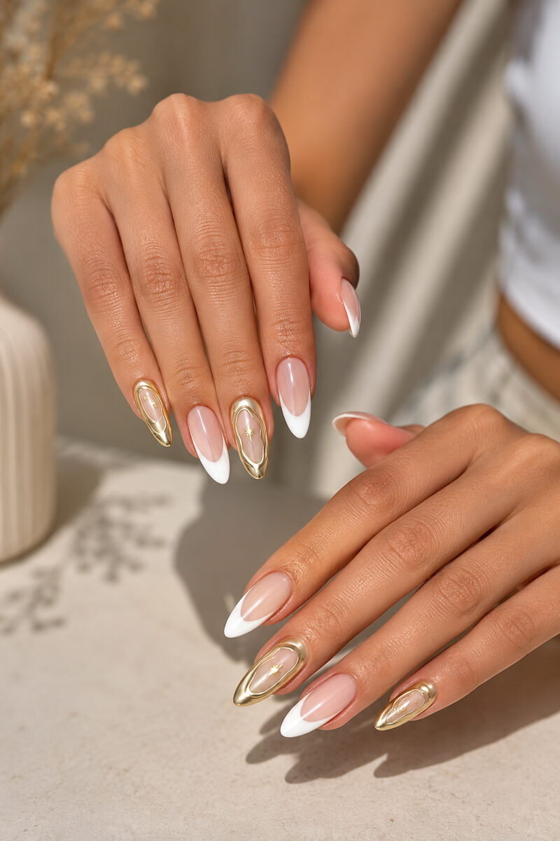 Finished nails at Blanche Nail Boutique