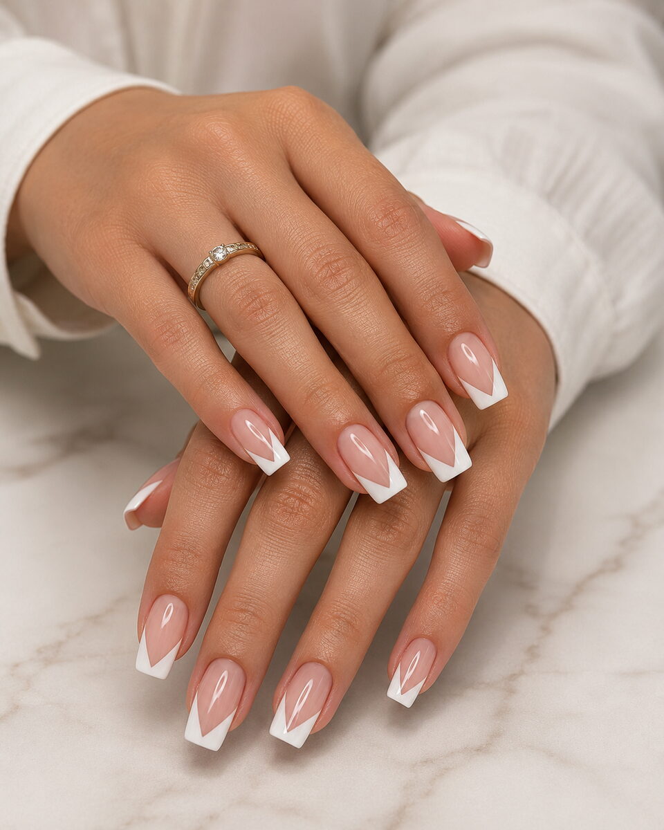 Finished nails at Blanche Nail Boutique